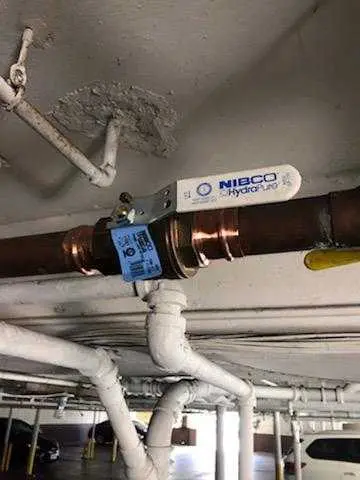 Copper pipe repair and valve work for Backflow Testing in Meredith